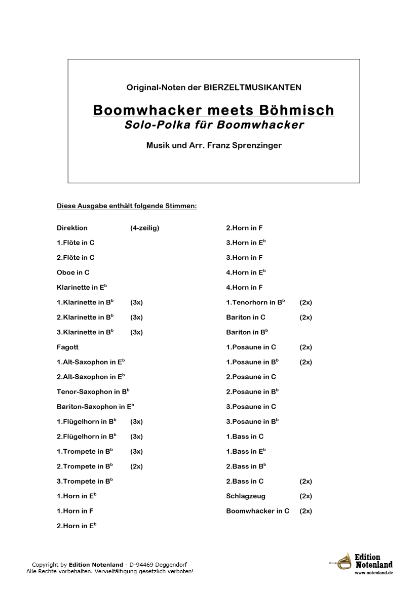 Boomwhacker meets böhmisch
