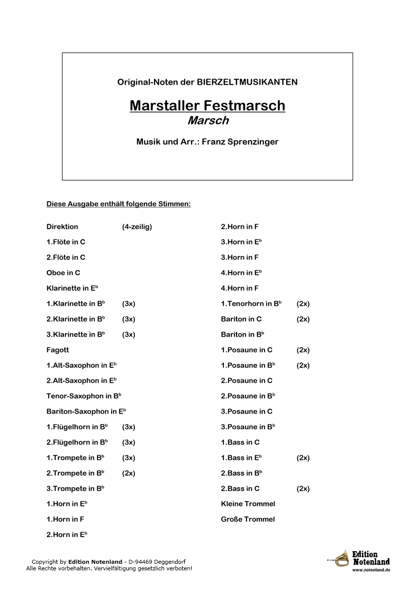 Marstaller Festmarsch