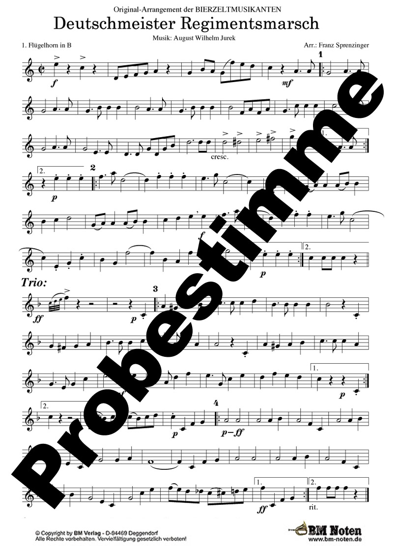 Deutschmeister Regiments Marsch