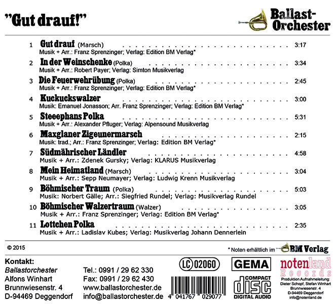 Gut drauf - CD