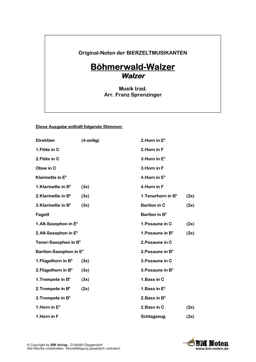 Böhmerwald-Walzer