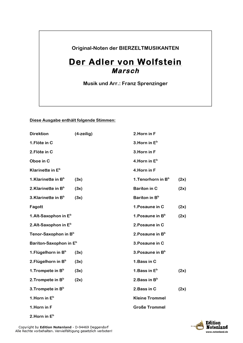 Der Adler von Wolfstein